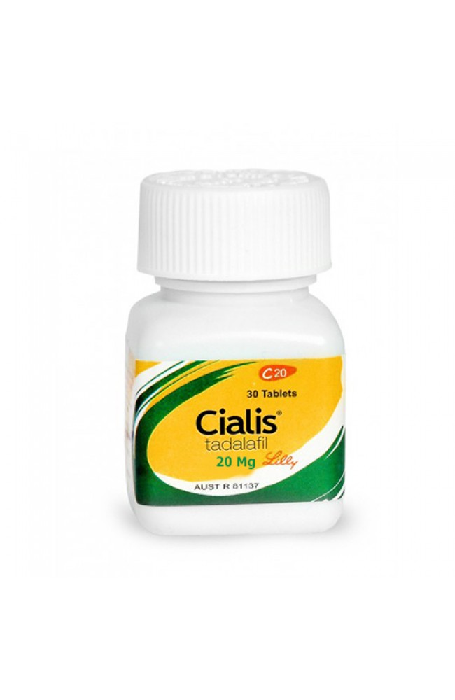 Cialis 20 Mg 30 Tablet